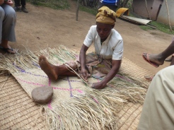 Weaving a mat